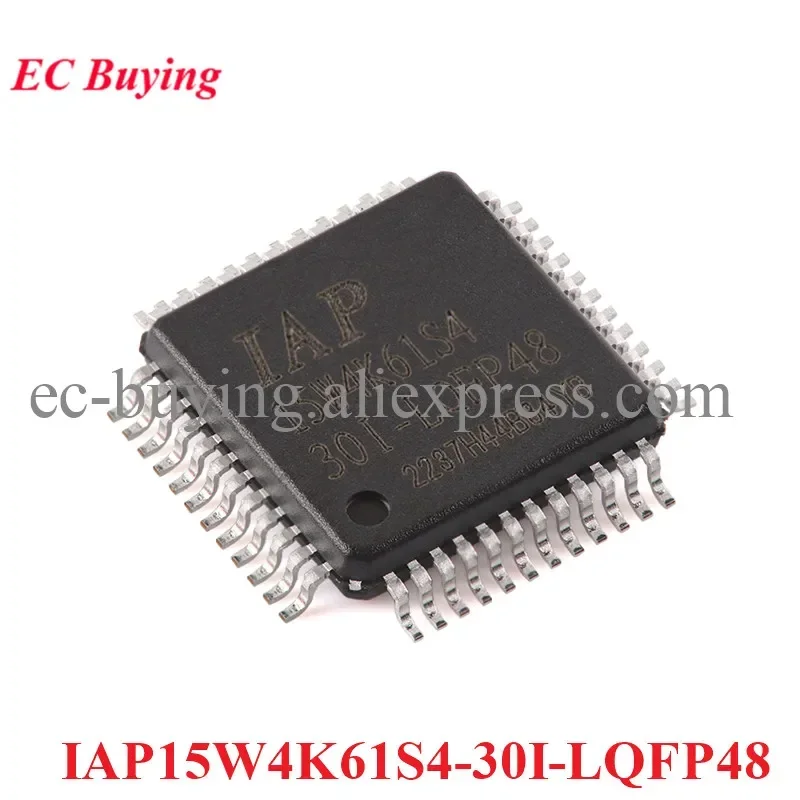 STC/IAP15W4K61S4 IAP15W4K61S4-30I IAP 15W4K61S4 LQFP48 Single Chip 1T 8051 Microcontroller MCU IC Controller Chip New Original