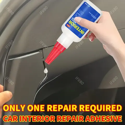 20ml Ultra Bond Fast Cure Car Interior Plastic Crack Fix Glue for Door Handle Dashboard Console - Renew And Restore Adhesive