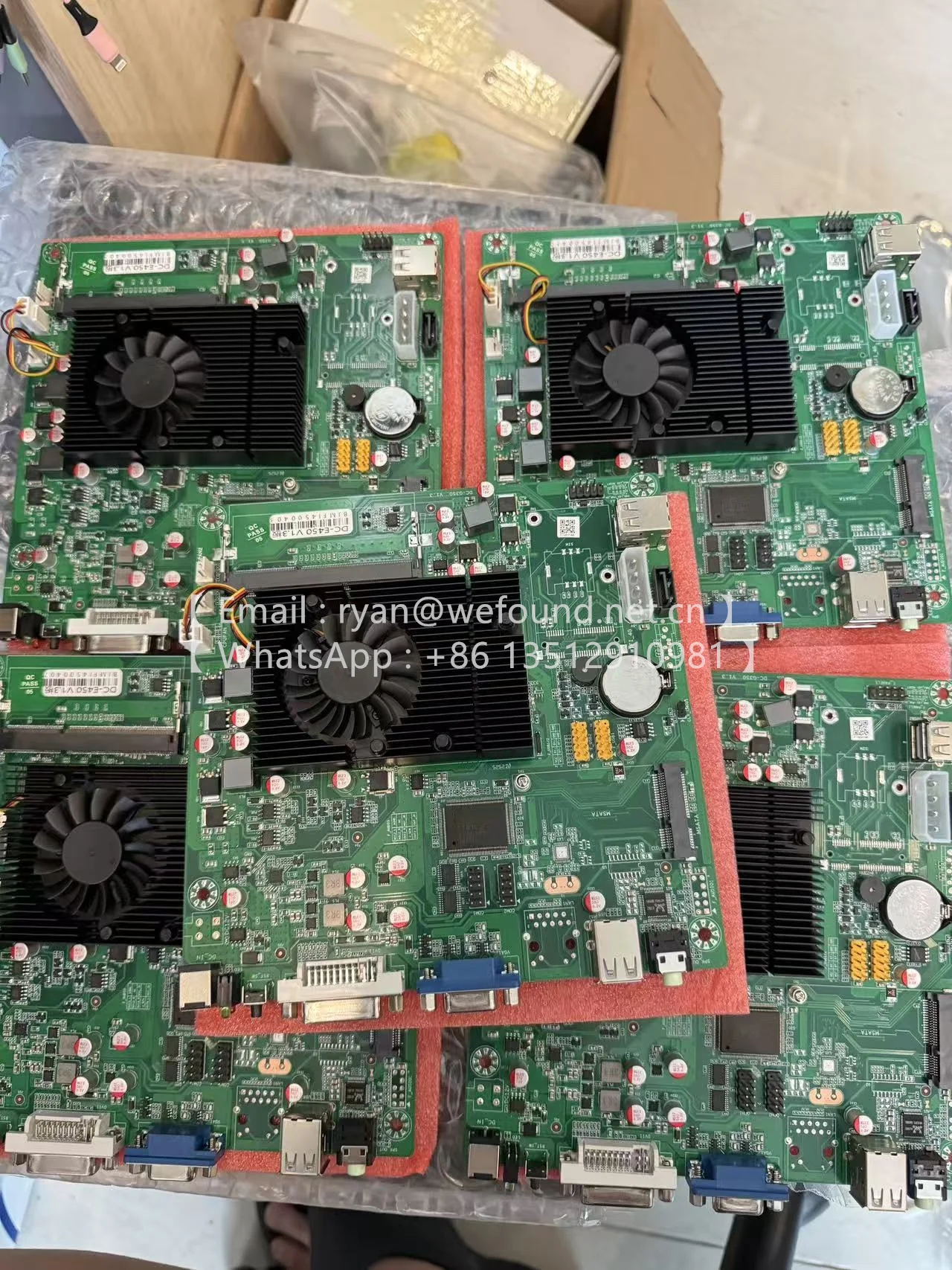 DC-E450 V1.3  17X17 ITX Industrial Board