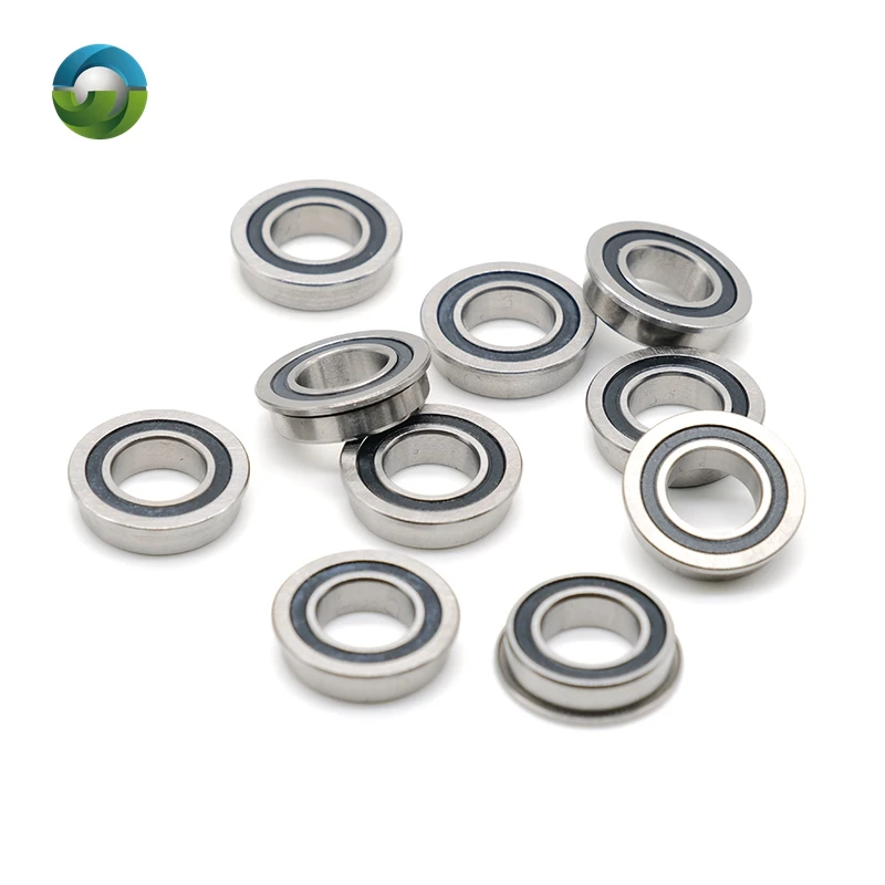 10P MF148RS Bearing 8*14*4 mm ABEC-7 F148-2RS Flange Ball Bearings For VORON 0 Motion, Use In A/B Drive Units Idlers XY Joint