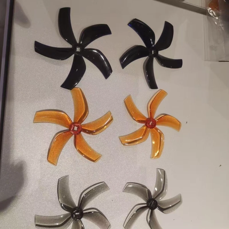 GEMFAN Qianfeng D90 máquina cruzada de carreras FPV con paleta canalizada de 5 hojas y 3,5 pulgadas, ventilador violento