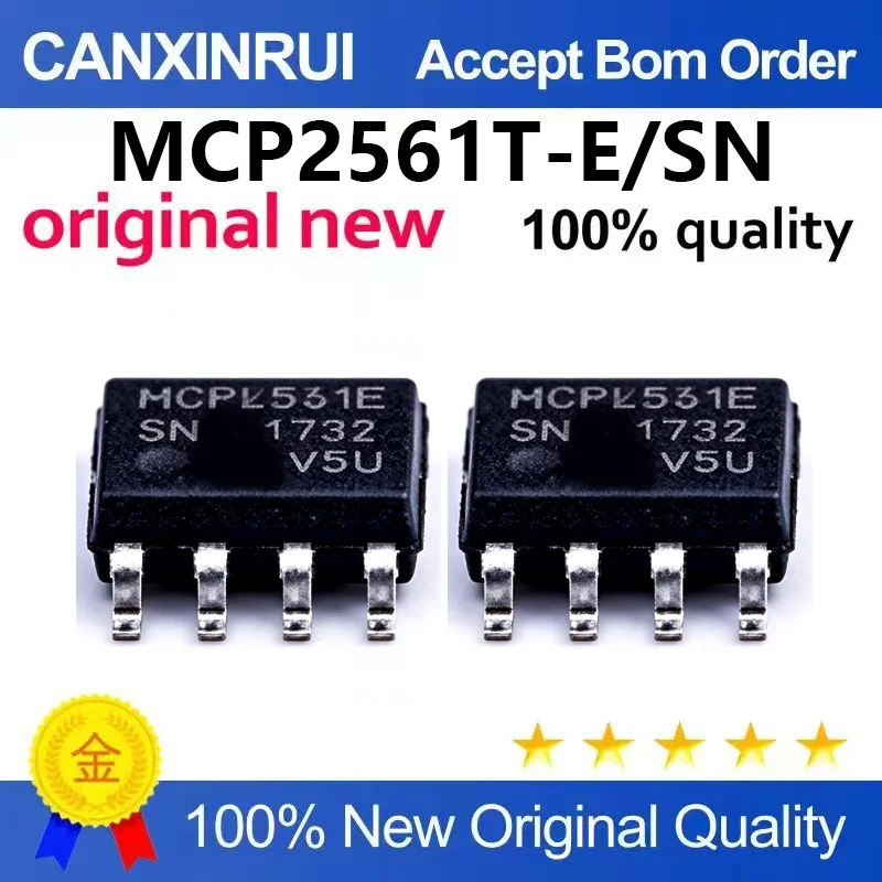 (5pcs-100pcs)Brand new imported MCP2561T-ESN chip SOP8 in stock
