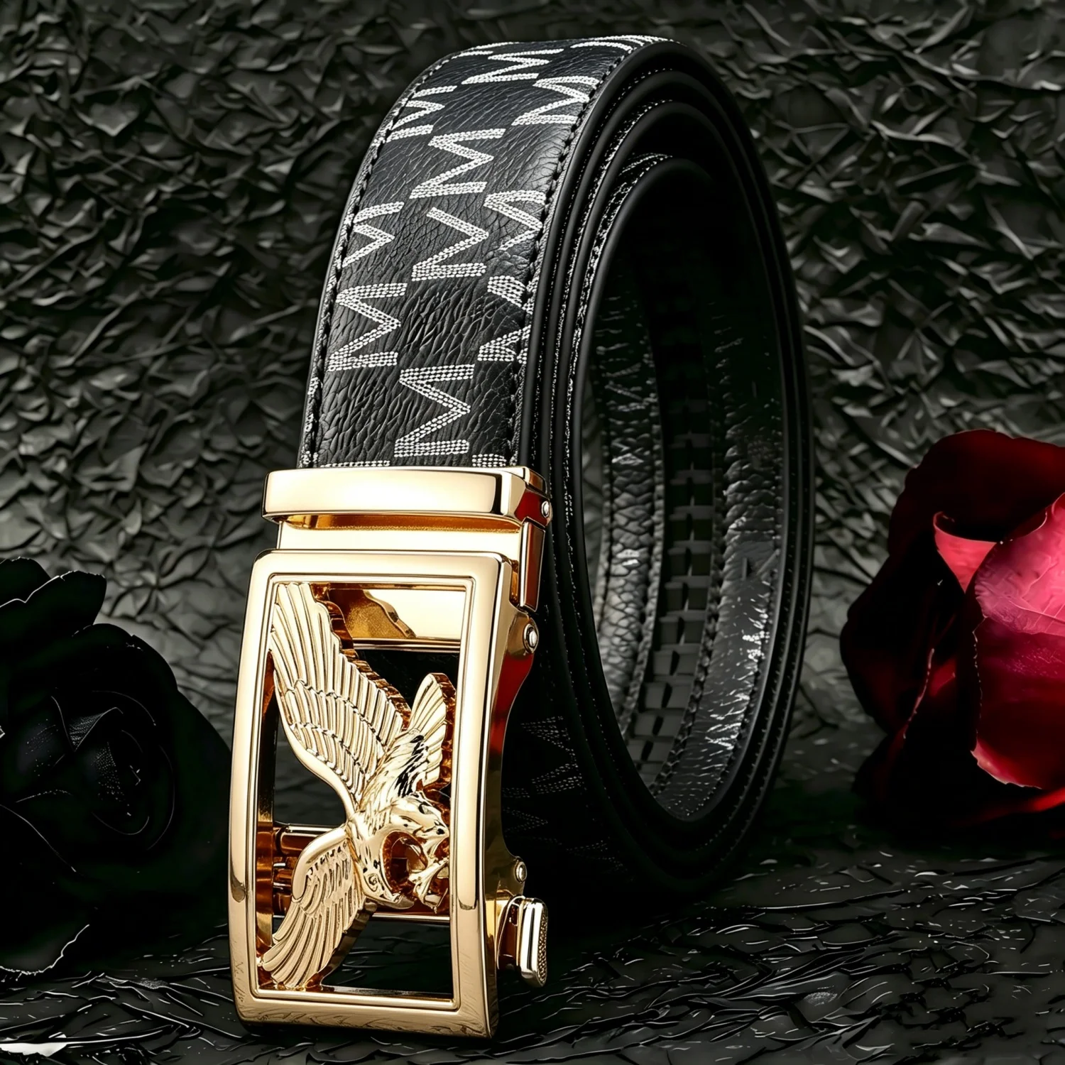 Women'S Eagles Accessories - Ceinture élégante en métal pour homme
