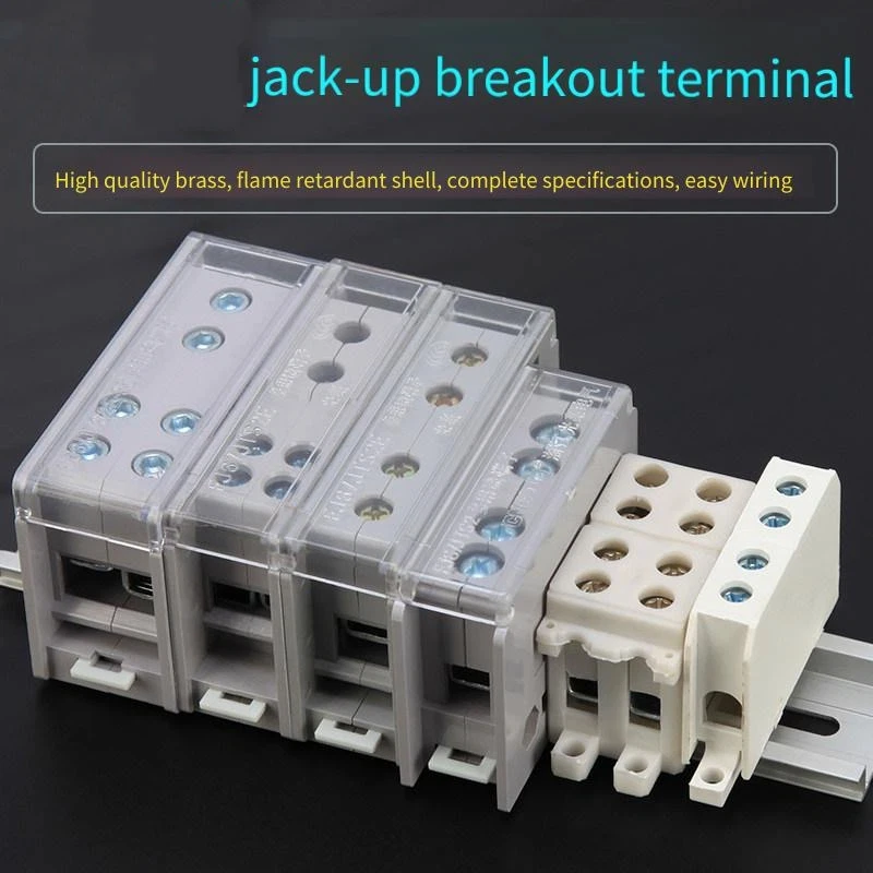 Terminal Block JT2E Self-elevating Junction Box Wiring Row Household Zero-fire Wire Connector and Wire Connecto
