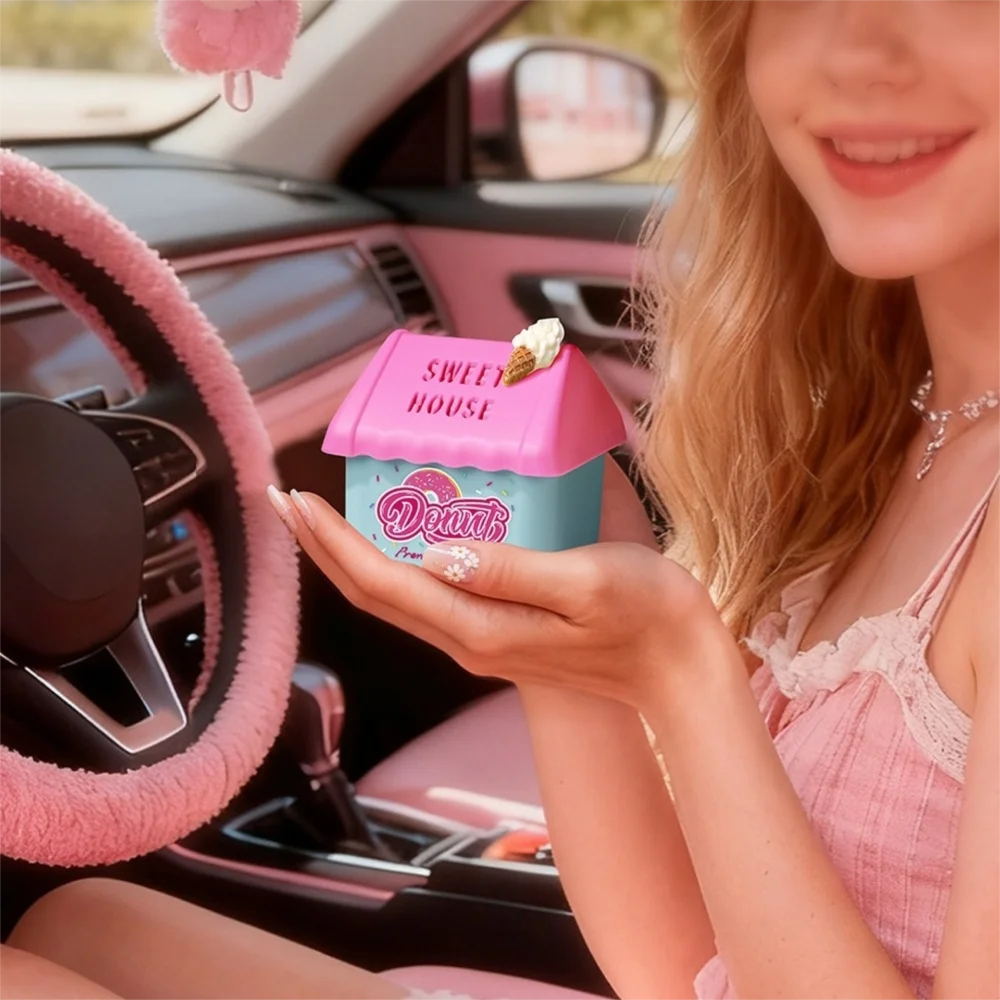 Fuuny Ice Cream Hut Aromatherapy Cream Deodorization Long-lasting Air Freshener Purify Air Solid Aromatherapy
