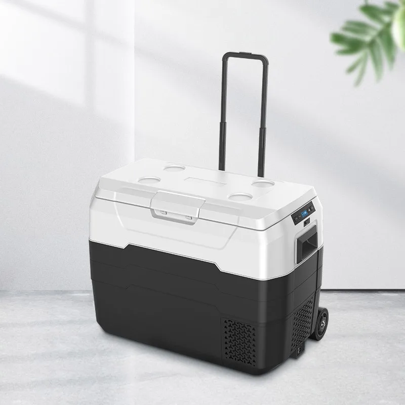 ALG-40 Super Large Capacity LED Light Intelligent Display Car Home Dual-Use Refrigerator