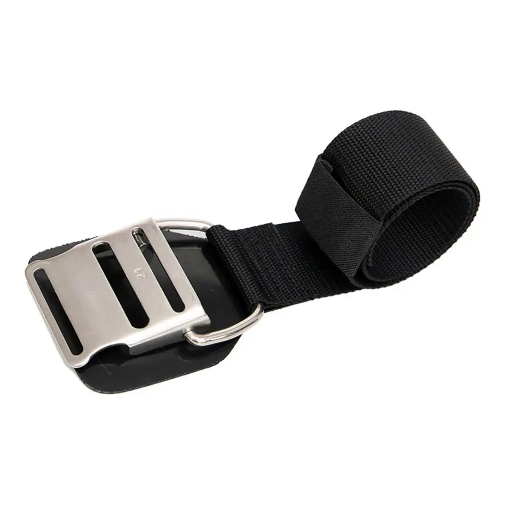 Dive Air Bottle Carrier Band with Quick Release Feature Heavy Duty Tank Strap for Scuba Diving Accessory