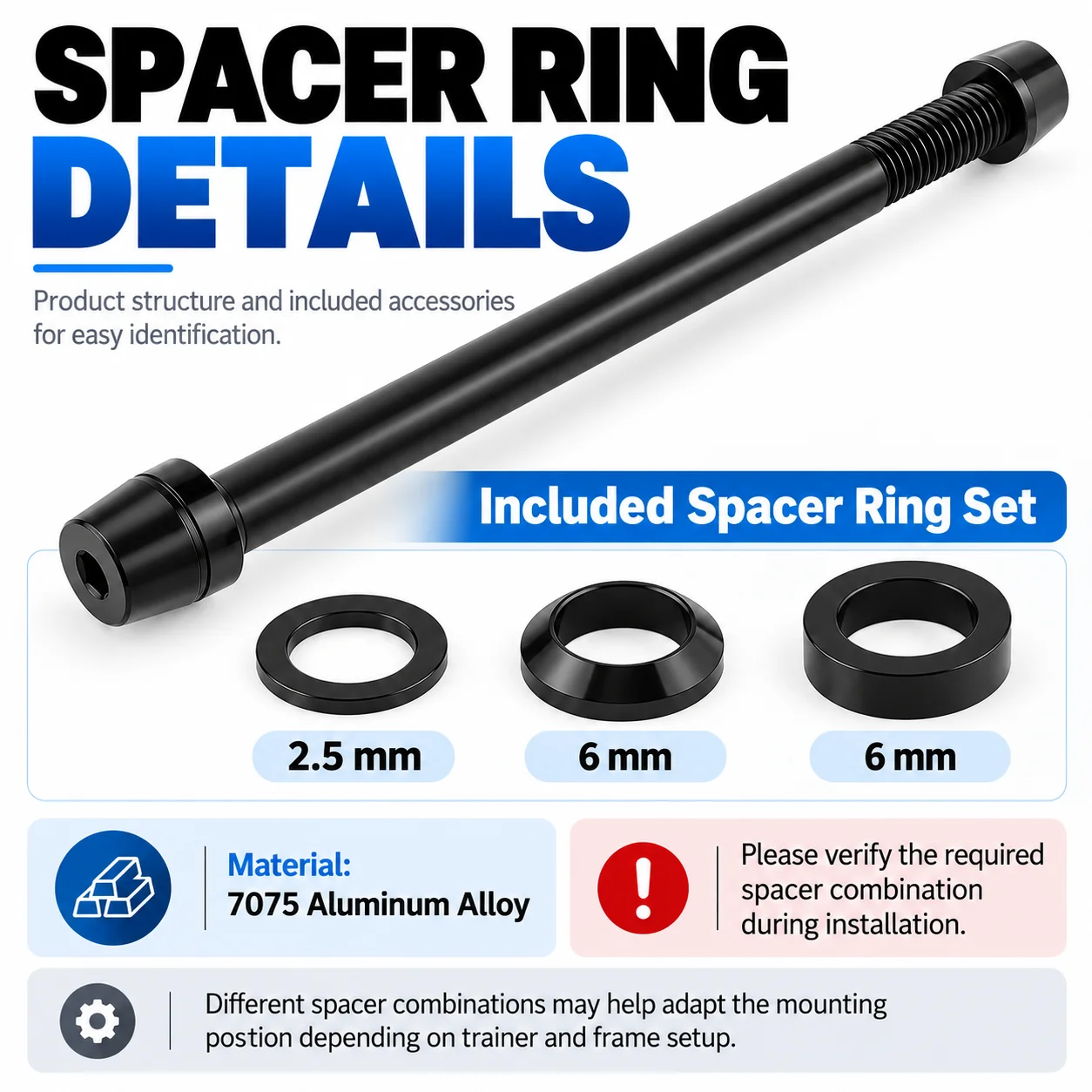 1PCS Trainer Thru Axle Adapter - đánh giá và giá Thru Axle Adapter For Bike Trainer