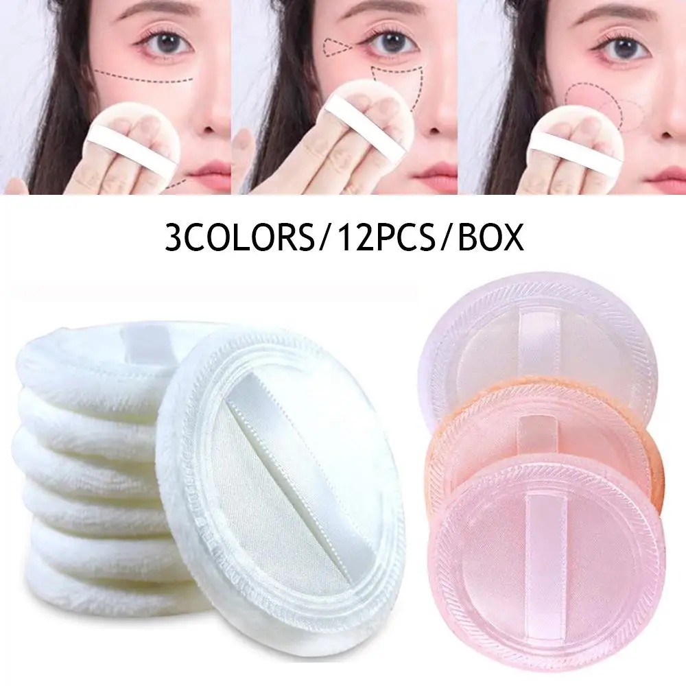 

Милая бархатная плюшевая пудра, круглая пудра для макияжа, моющийся продукт, мягкие гладкие принадлежности, товары для красоты лица, инструмент для сухого использования