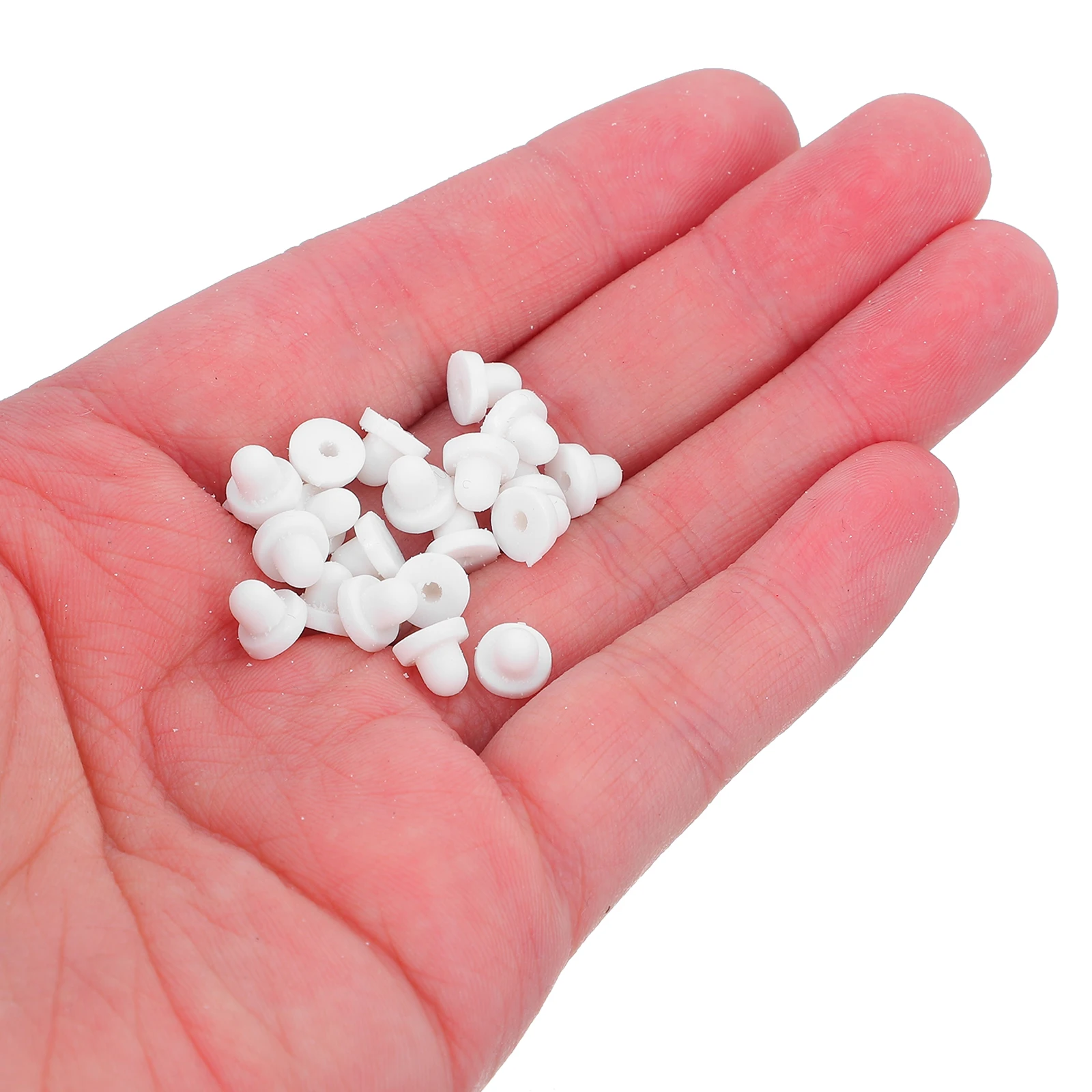 

100Pcs Silicone Earring Backs Secure Safety Stud Stoppers Jewelry Findings DIY Accessories Earring Parts