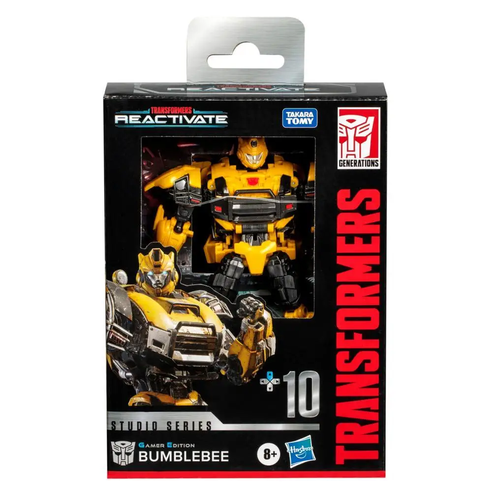 【在庫あり】ハズブロ トランスフォーマー スタジオシリーズ ゲーマーエディション 10 バンブルビー (再起動) 11.5cm デラックスクラス アクションフィギュア モデル玩具