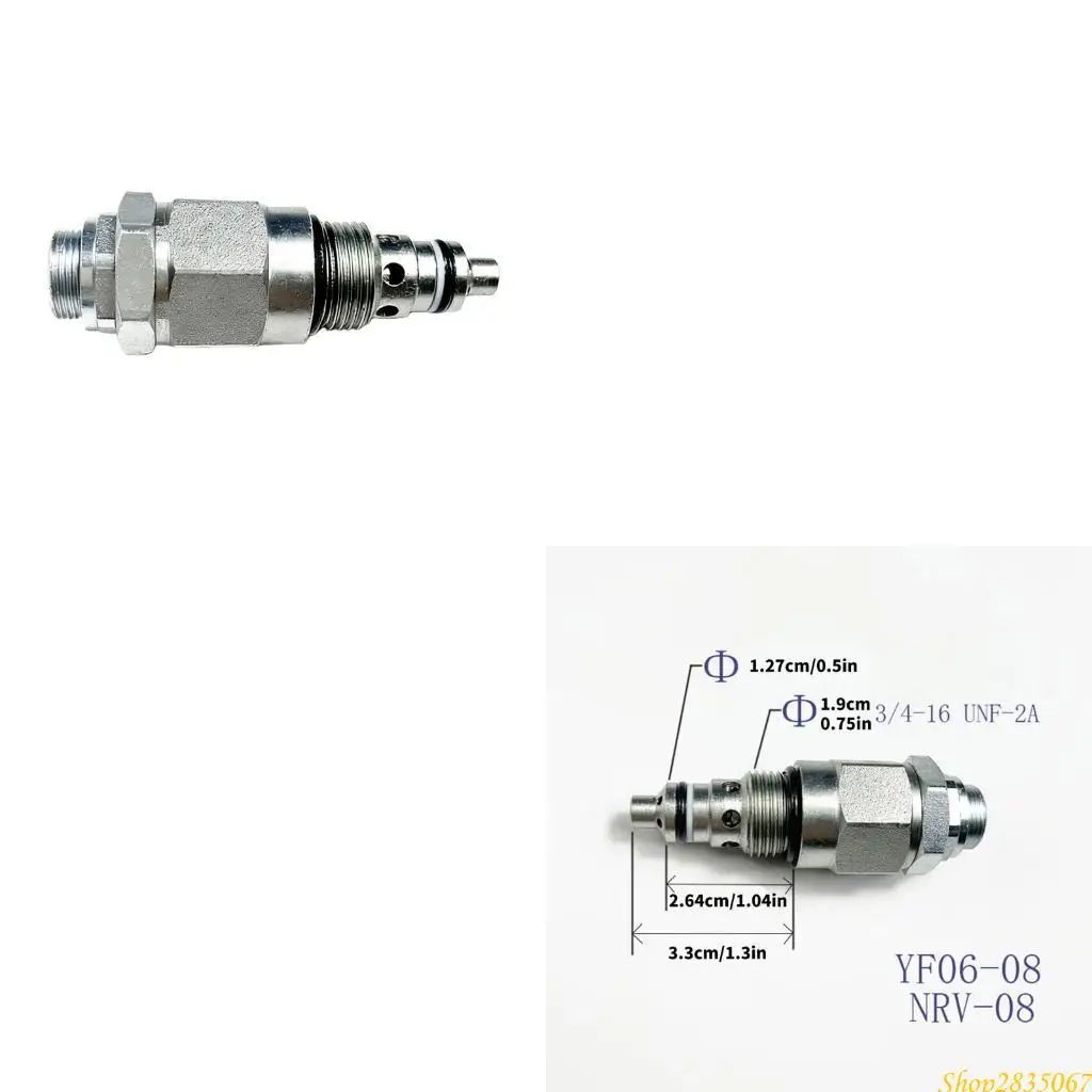 

YF06-08 Threaded Direct Acting Relief Valves for Home and Machinery Applications 831F