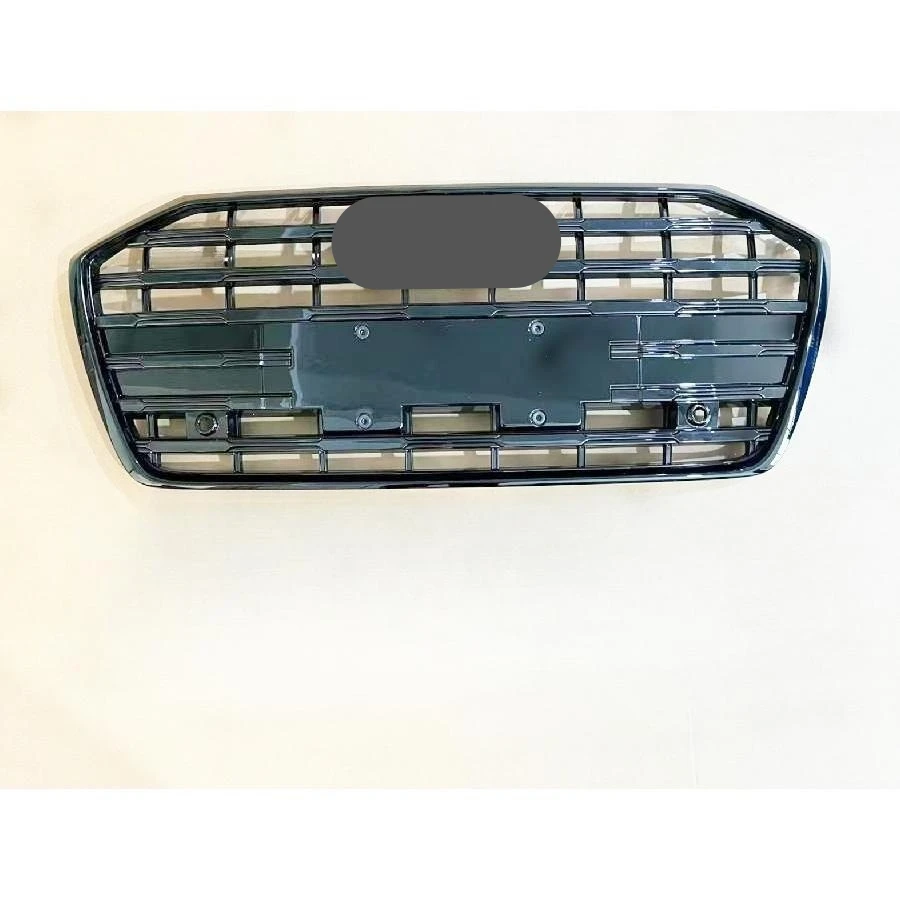 Suitable For Audi A6 / S6 C8 2019 2020 With ACC Car Front Bumper Grille Center Grille (RS6 Style Dedicated)