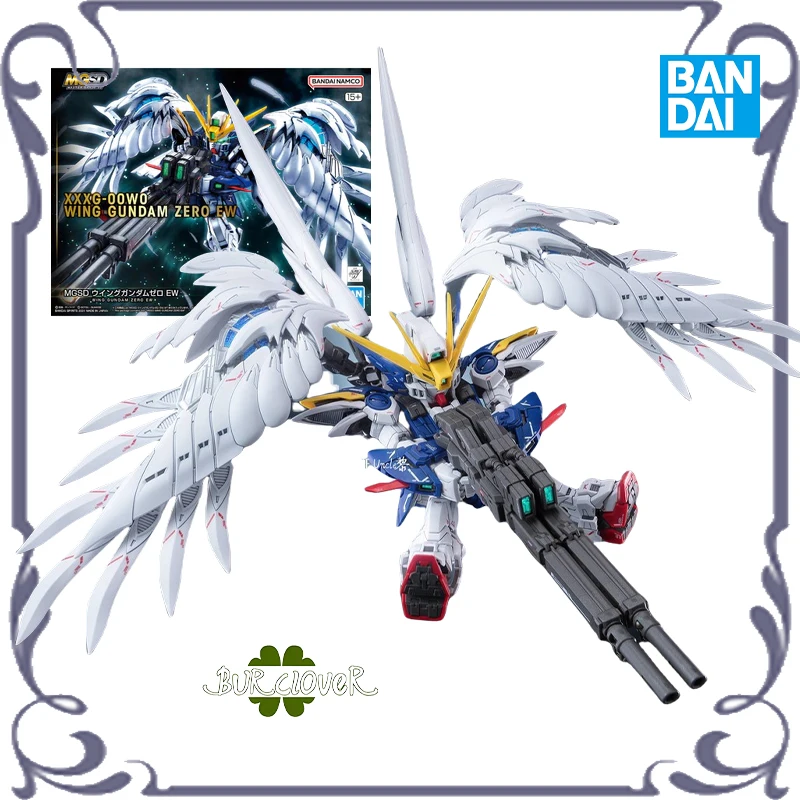 

BANDAI Original GUNDAM MGSD Series WING GUNDAM ZERO EW Anime Action Figure Assembly Model Toys Collectible Model Gifts In Stock