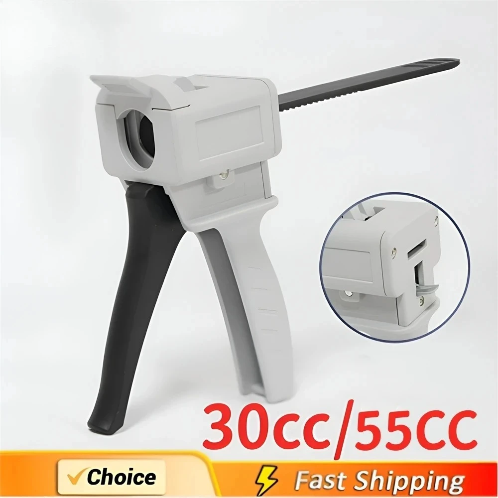 Handheld Epoxy Glue Dispenser Gun Plastic Squeeze Applicator For Notebook Screen Frame Repair UV Adhesive Extrusion Tools view 2