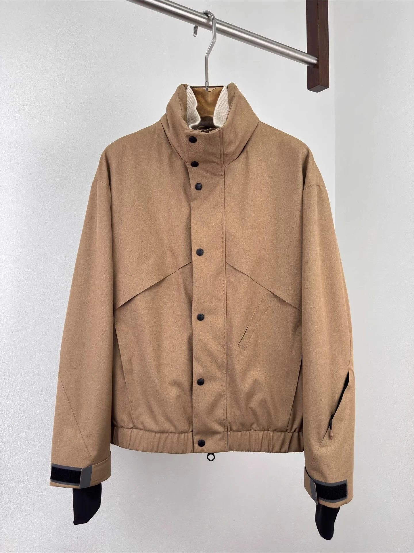 

LP Italian Cashmere Blend Removable Hooded Windproof Warm Outdoor Jacket