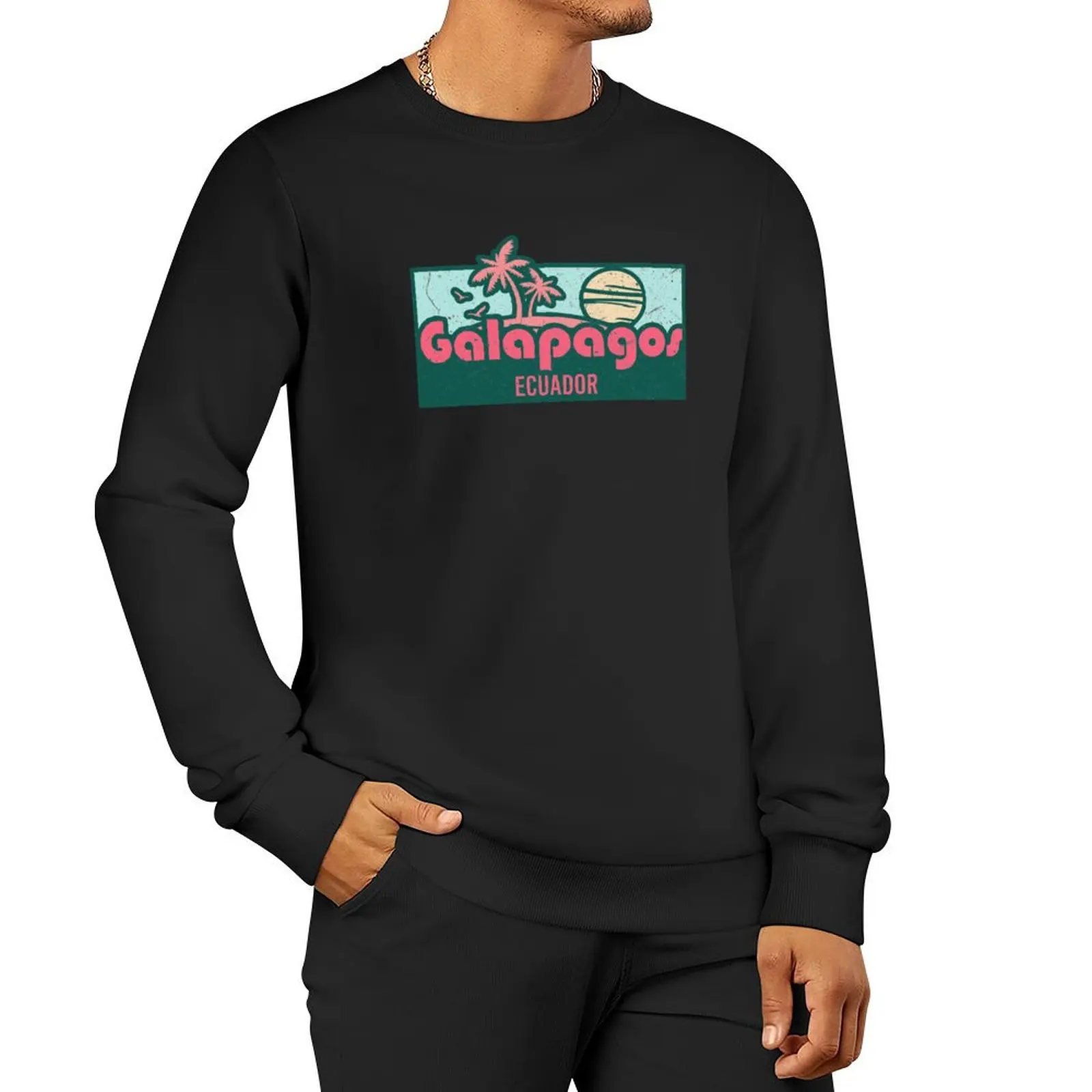 

Galapagos exotic honeymoon trip gifts Pullover Hoodie hooded shirt mens clothes winter man sweatshirt