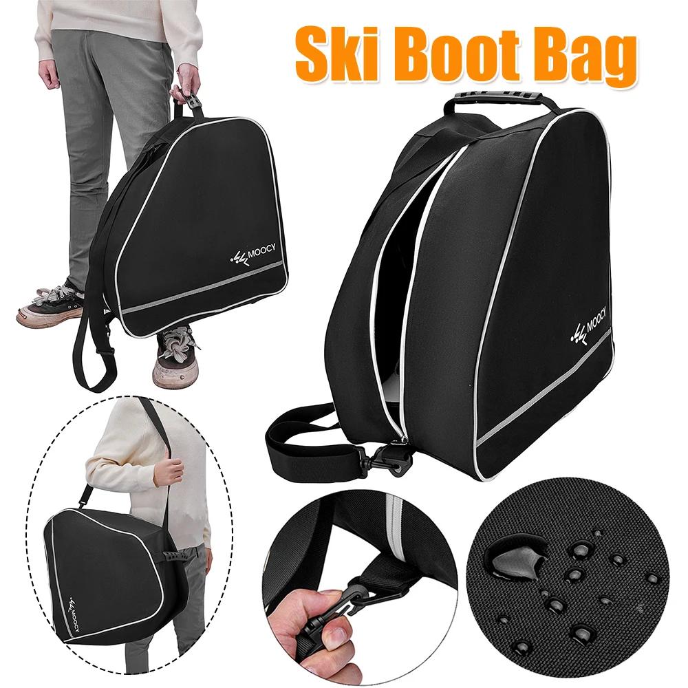 

Multipurpose Snowboard Boot Bag Waterproof Snowboarding Gear Storage Bags Snowproof Accessories for Ski Helmets Goggles Gloves