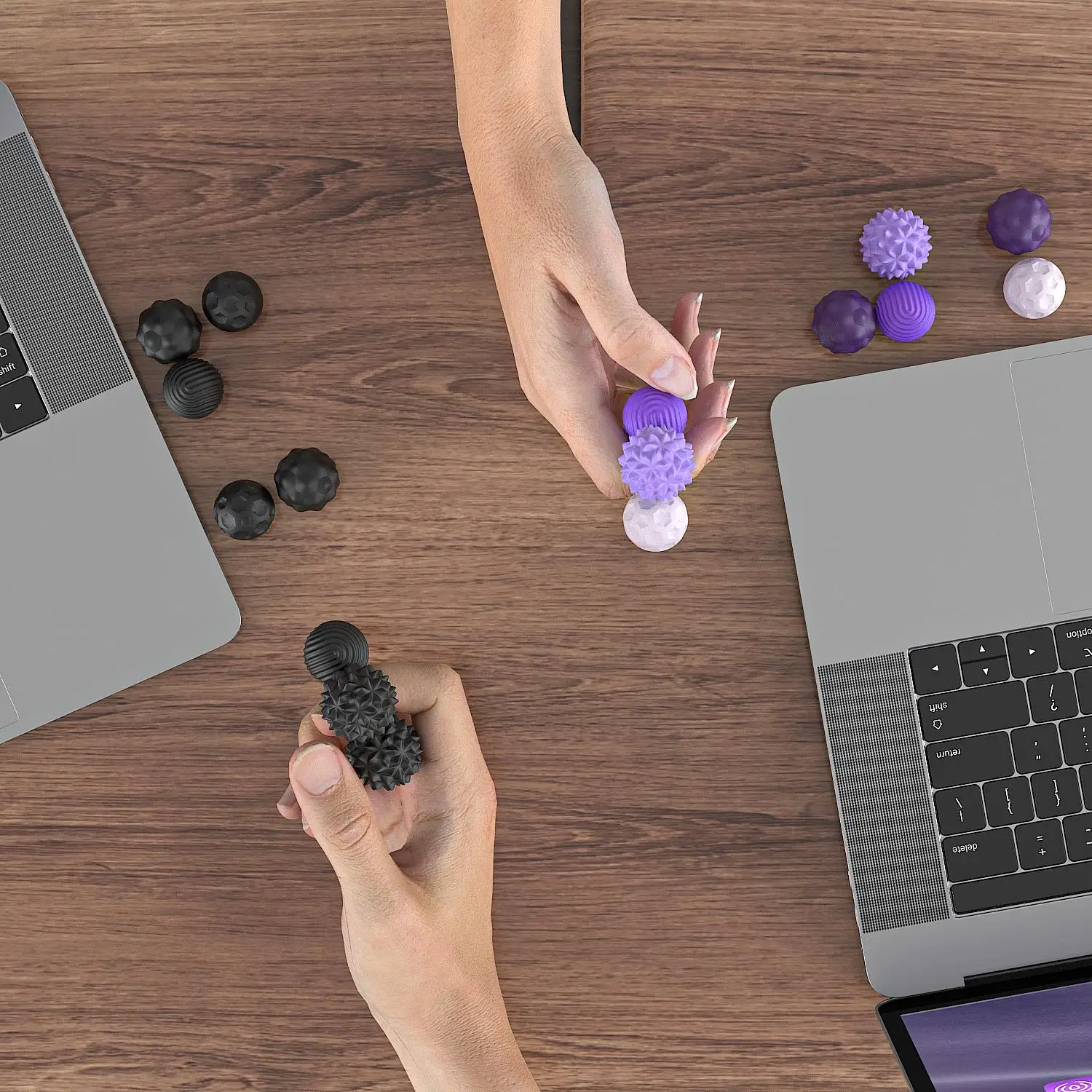 Jouets anti-stress EDC, jouet Fidget magnétique, jouet sensoriel anti-stress, balles magnétiques pour adultes et enfants, autisme, tdah
