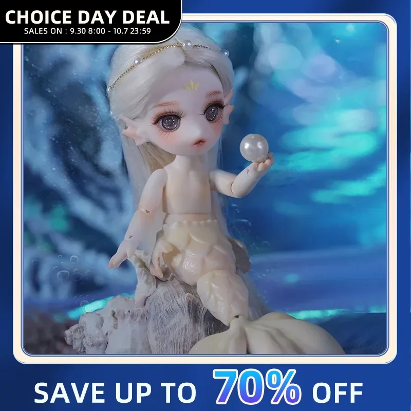 

BJD куклы 1/12 Lorelle 14 см Shuga фея с русалочкой искусство игрушка полный набор игрушка сюрприз подарок для детей