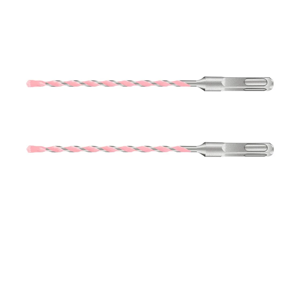 Simplify Your Drilling Needs with This Reliable Pair of Long Lasting Hammer Bits at Lengths of Two Hundred Millimeters Each