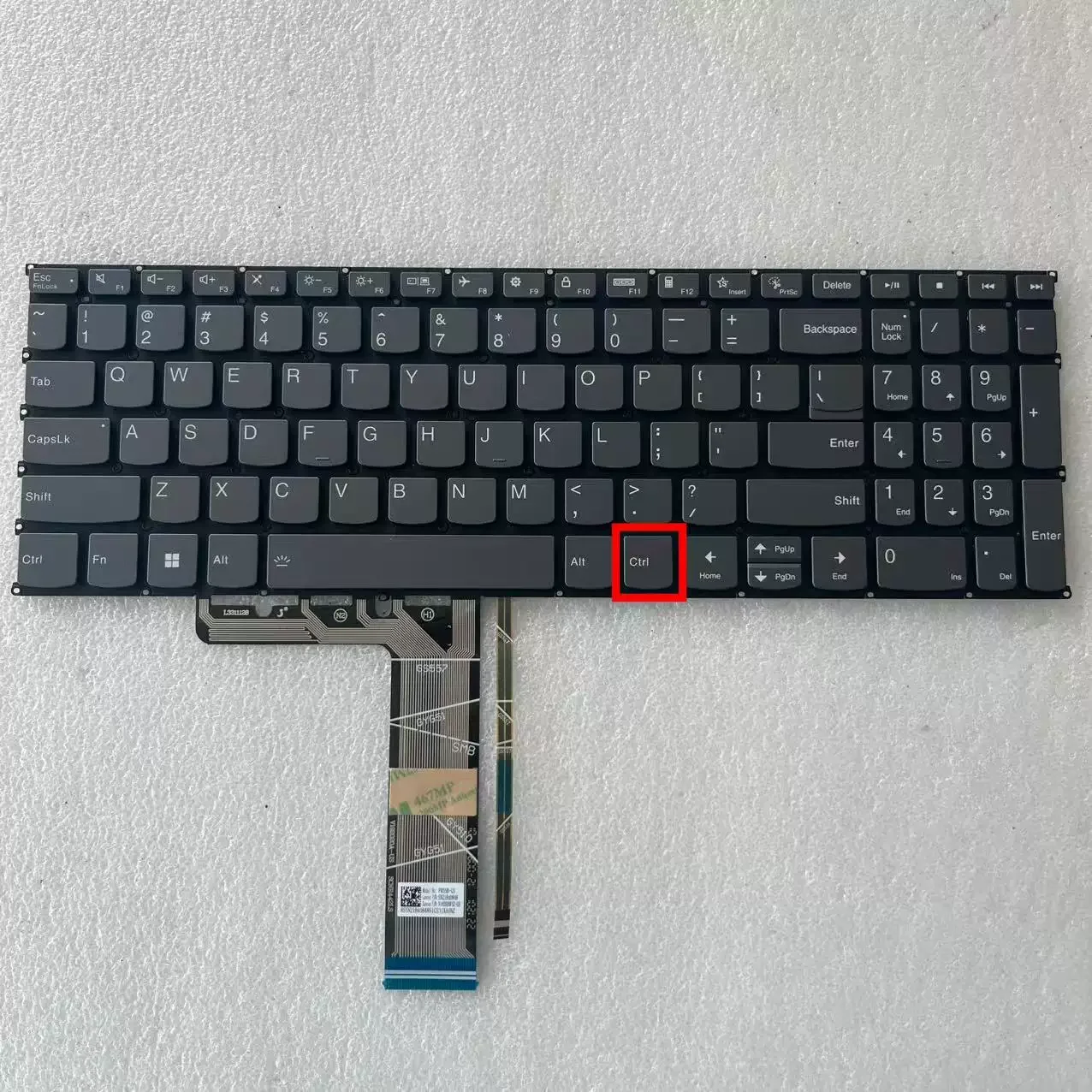 FOR Lenovo Yoga Slim 7-15ITL05 15IIL05 7-15ITL5 15imh05 Keyboard