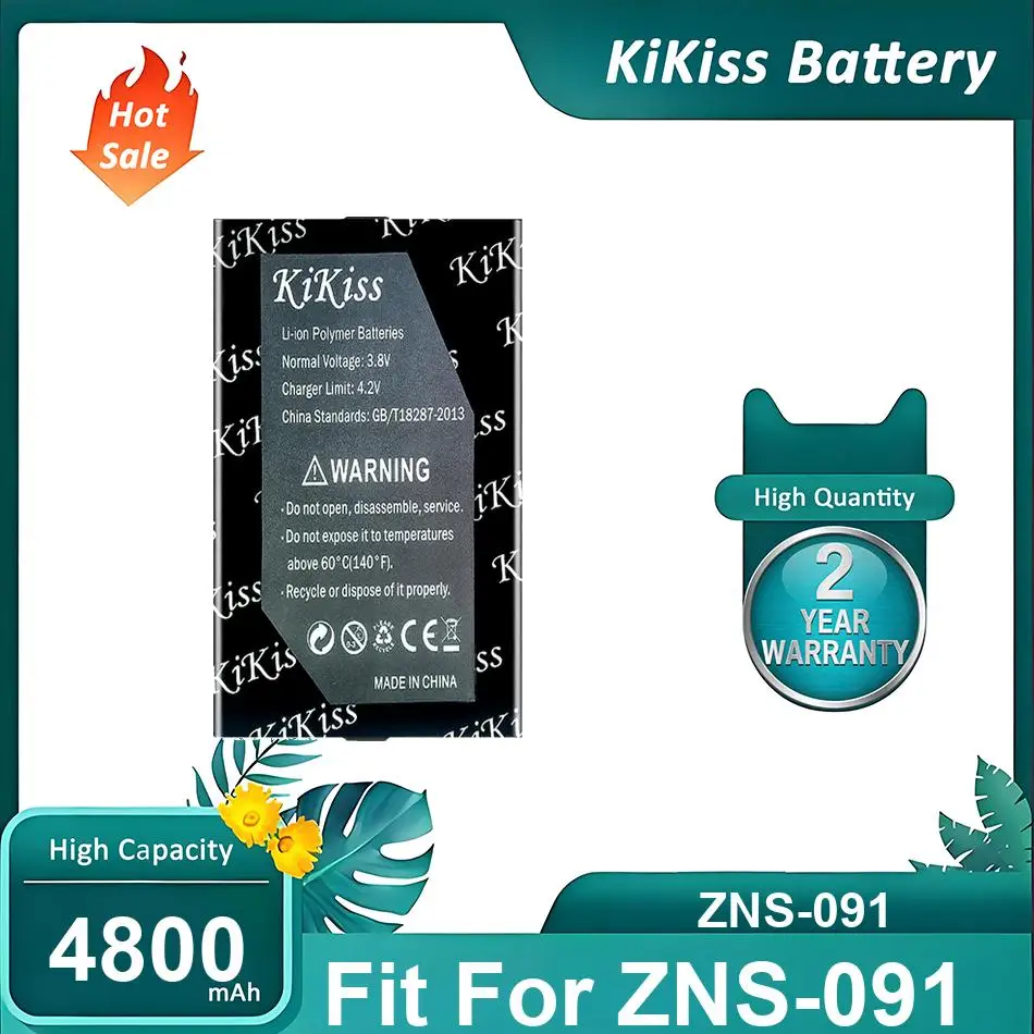 

Rechargeble Battery Fit For ZNS-091,ZNS-091,4800mAh