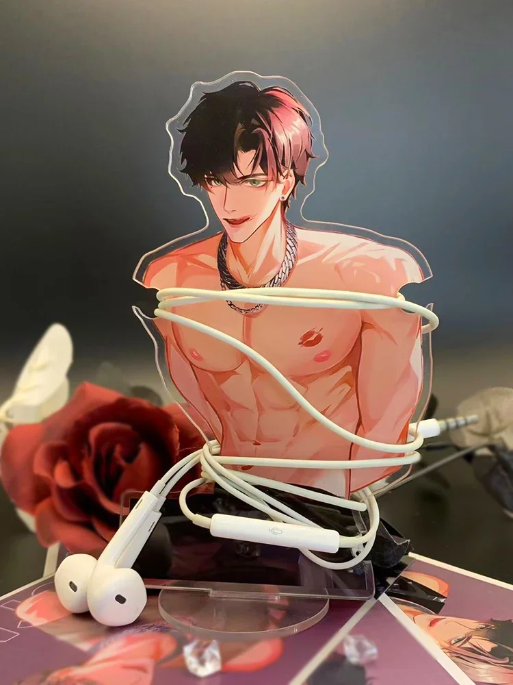

Anime Light and Night Osborn Acrylic Cartoon Mini Standing Sign Data Cable Bobbin Winder Accept Desktop Decoration Xmas Gifts
