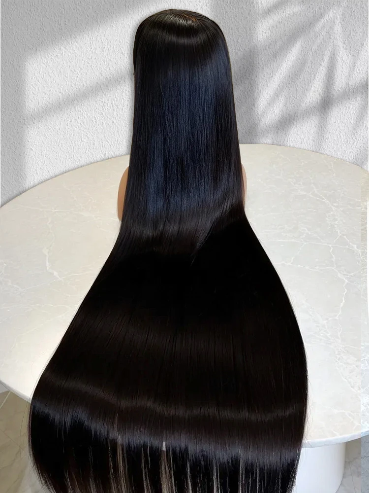 

250 Density Bone Straight Wig 13x4 Glueless Hd Lace Front Wig 40Inch precut Brazilian Human Hair Wigs 360 Lace WigFor Women
