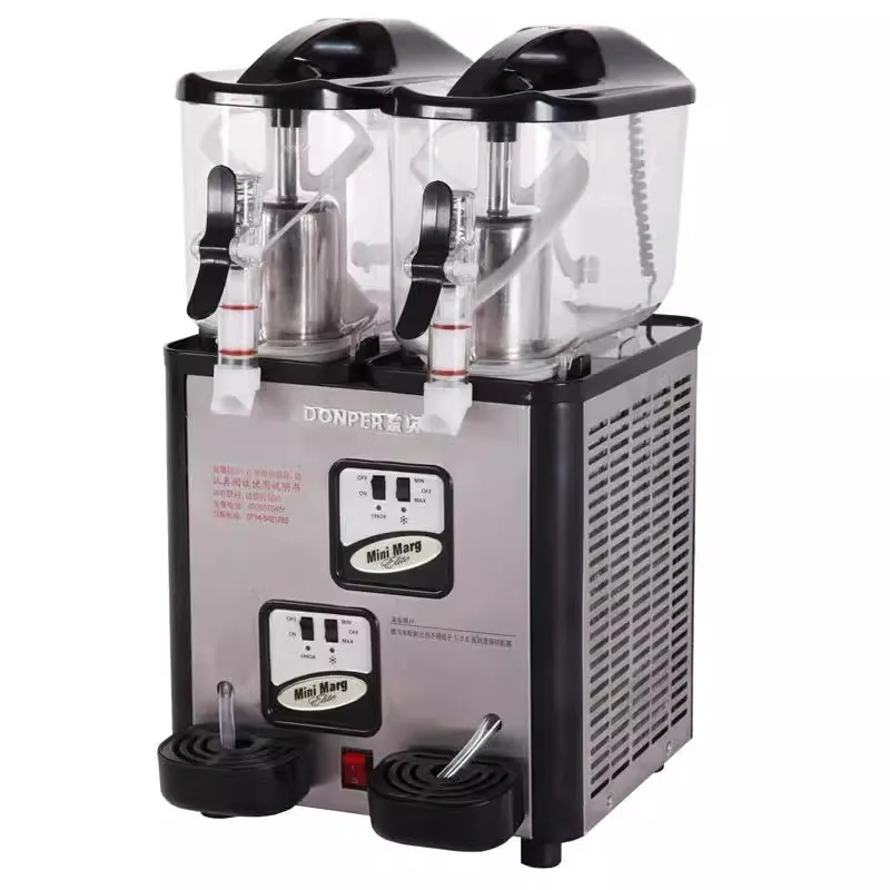 XC212A snow melting machine double cylinder 6L*2 mini snow melting machine Small commercial Slush Machines