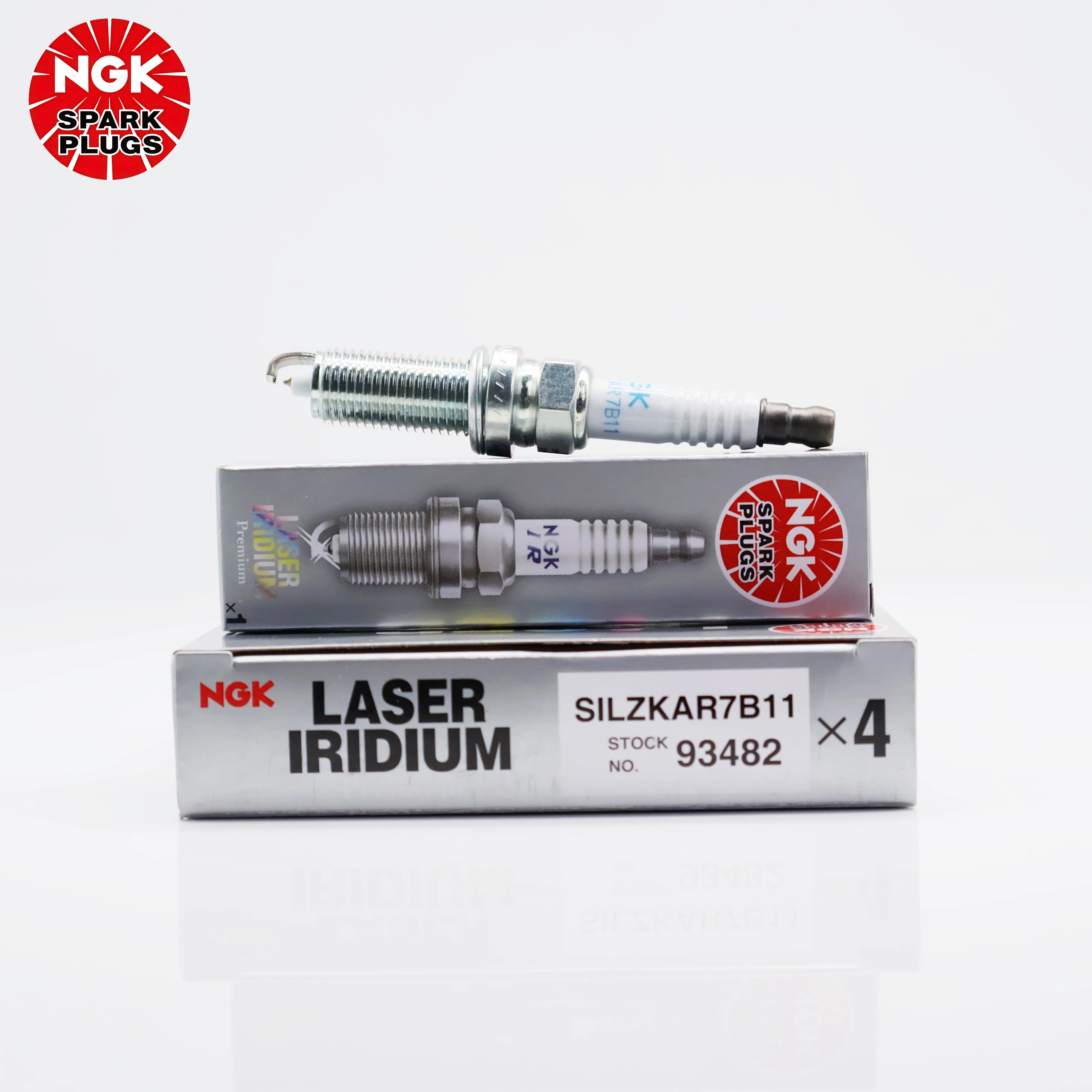 Ngk Spark Plug Laser Iridium - NGKレーザーイリジウムスパークプラグ SILZKAR7B11 93482 ランドローバー、レクサス、マツダ、トヨタ純正OEM：22401AA780