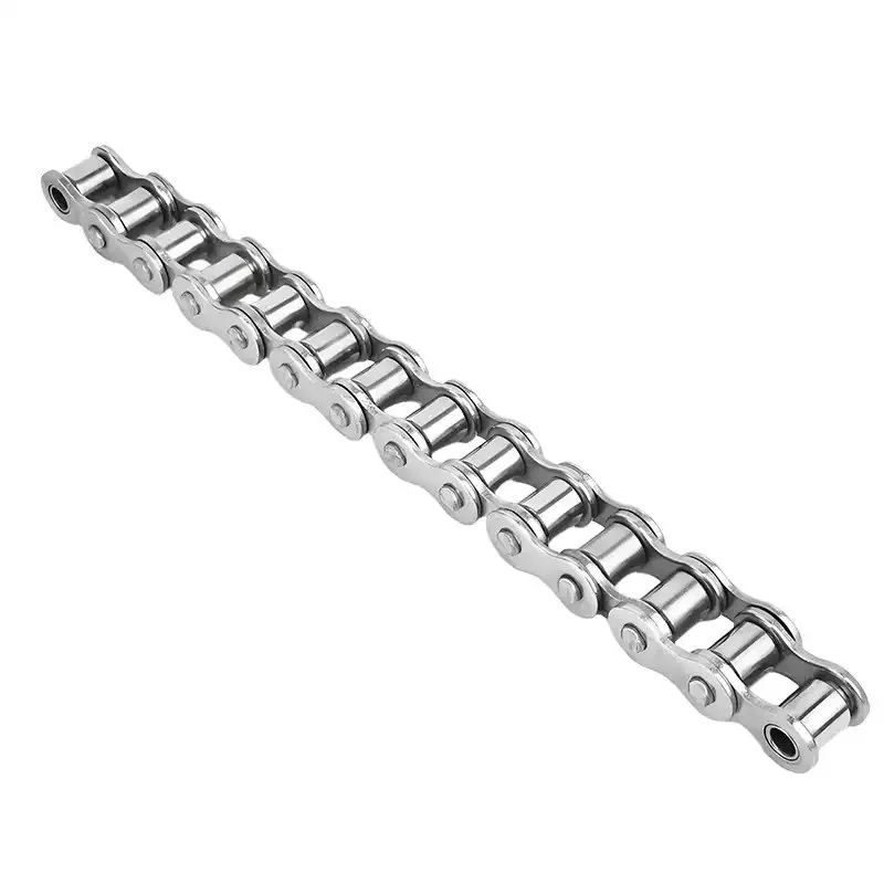 

1pcs 304 Stainless Steel Simplex Roller Chain 1.524m 06B-1 08B-1 10A-1 12A-1 16A-1 20A-1 Single Row Drive Chain for Transmission