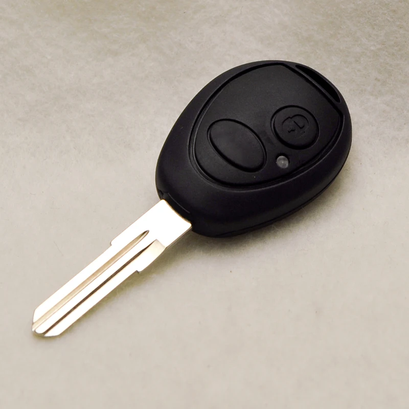 랜드 로버 75 Z3 Z4 X3 X5 용 2B 원격 키 호스 교체 로고가있는 언컷 블레이드 빈 키 쉘