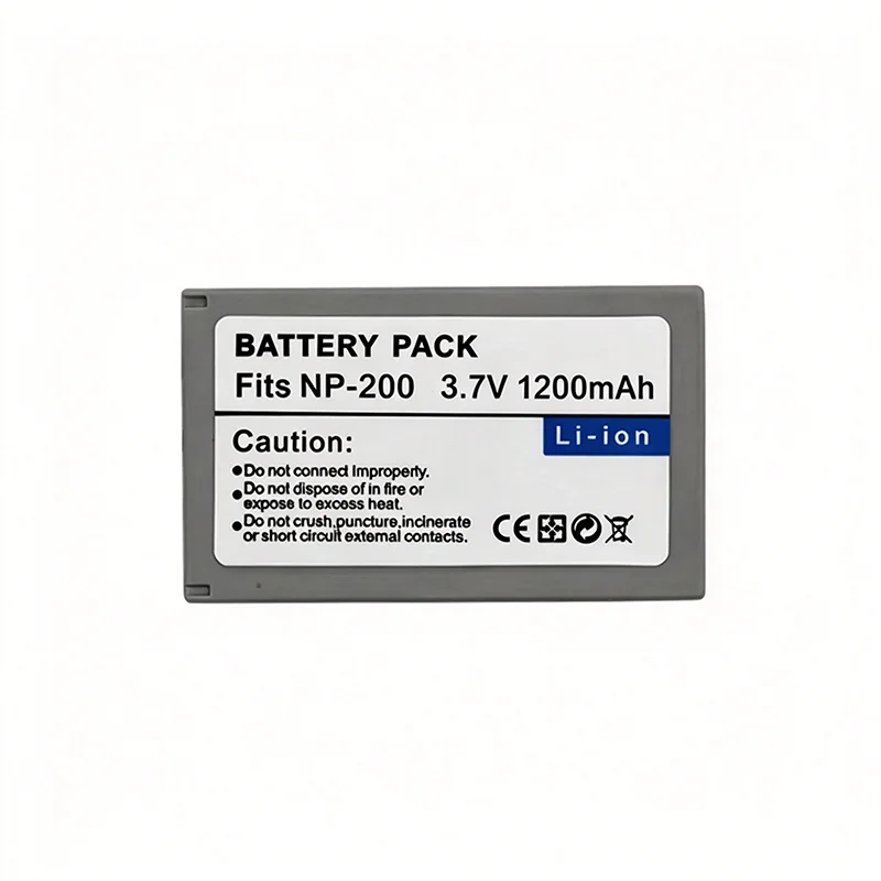3.7V 1200mAh NP-200 NP200 Lithium-Ion Battery Pack For Konica Minolta Dimage X Xg  X6  Xi XT  Xt Biz