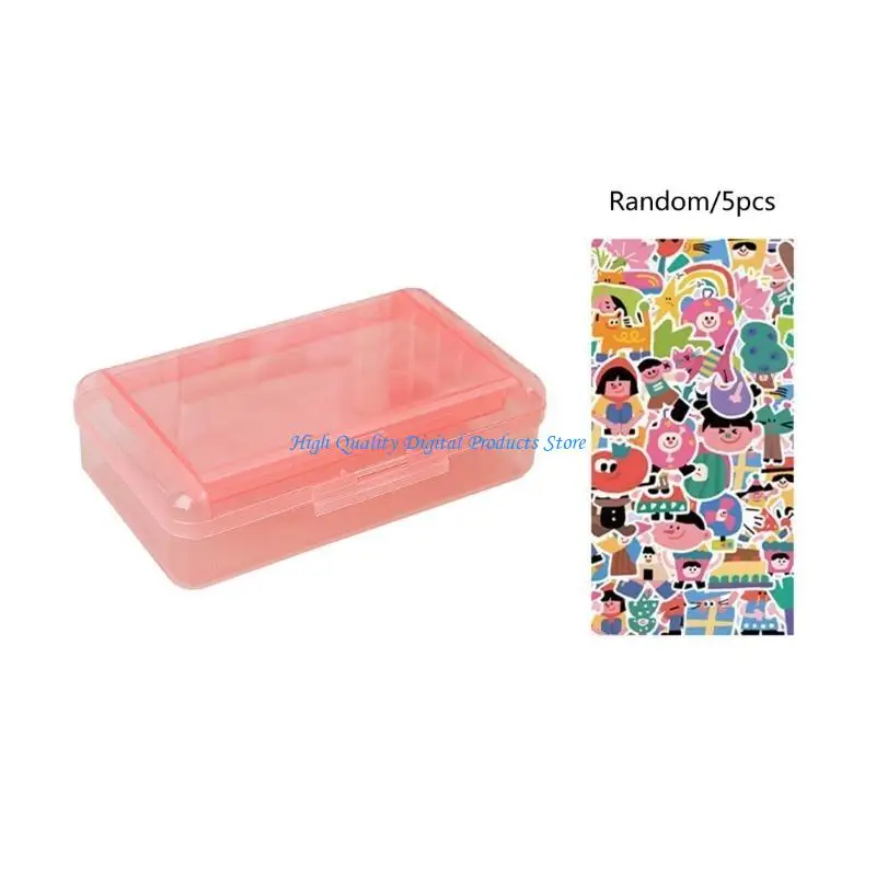 U2JE High Capacity Pen Case Water Resistant Pencil Storage Box for Kid Student