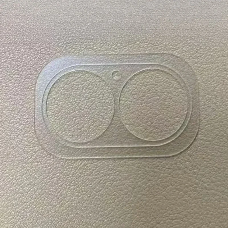 3/1 Stück HD Klare Kameraschutzfolie Dünn und Leicht aus Kunststoff für iPhone 17 Pro Max 17pro Air Rücklinsen-Plastikabdeckung Schutzkappe