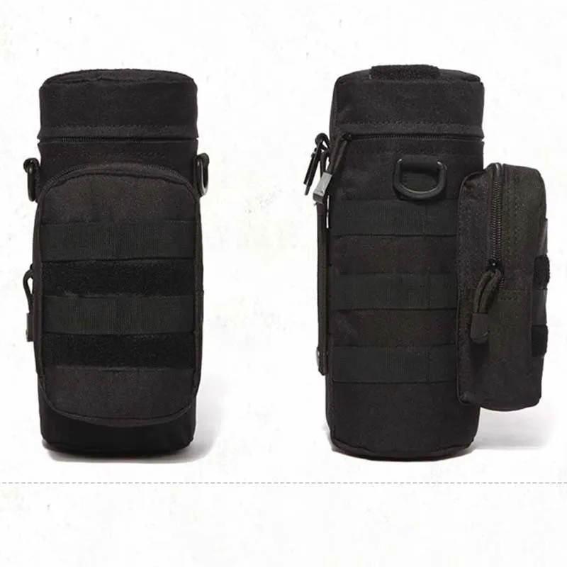 Travel Kettle Set Outdoor Tactical Military Molle System Water Bags Bottle Holder Multifunctional Bottle Pouch Bag NEW