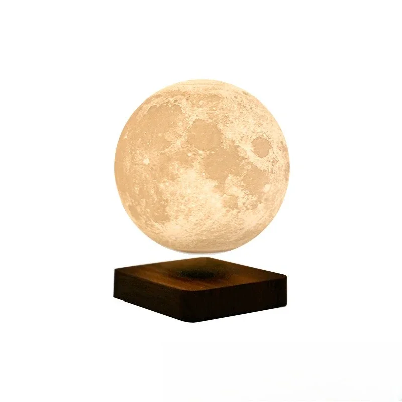 Maglev moon lamp creative moon planet lamp bedroom bedside night light birthday gift girl atmosphere desk lamp