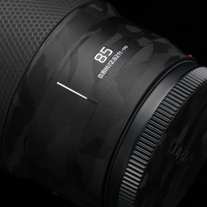 LUMIX S 85 F1.8s Ống Kính Dán Vinyl Decal Da Bọc Dành Cho Máy Ảnh Panasonic LUMIX S 85Mm F/1.8 S Ống Kính Dán Phim