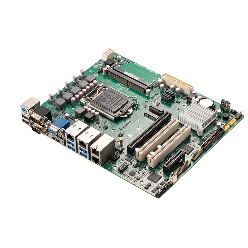 H310/ H270  2PCI Slot Intel LGA1151 Intel  Core  6th 7th 8th 9th  CPU Industrial Embedded Micro ATX Industrial Motherboard