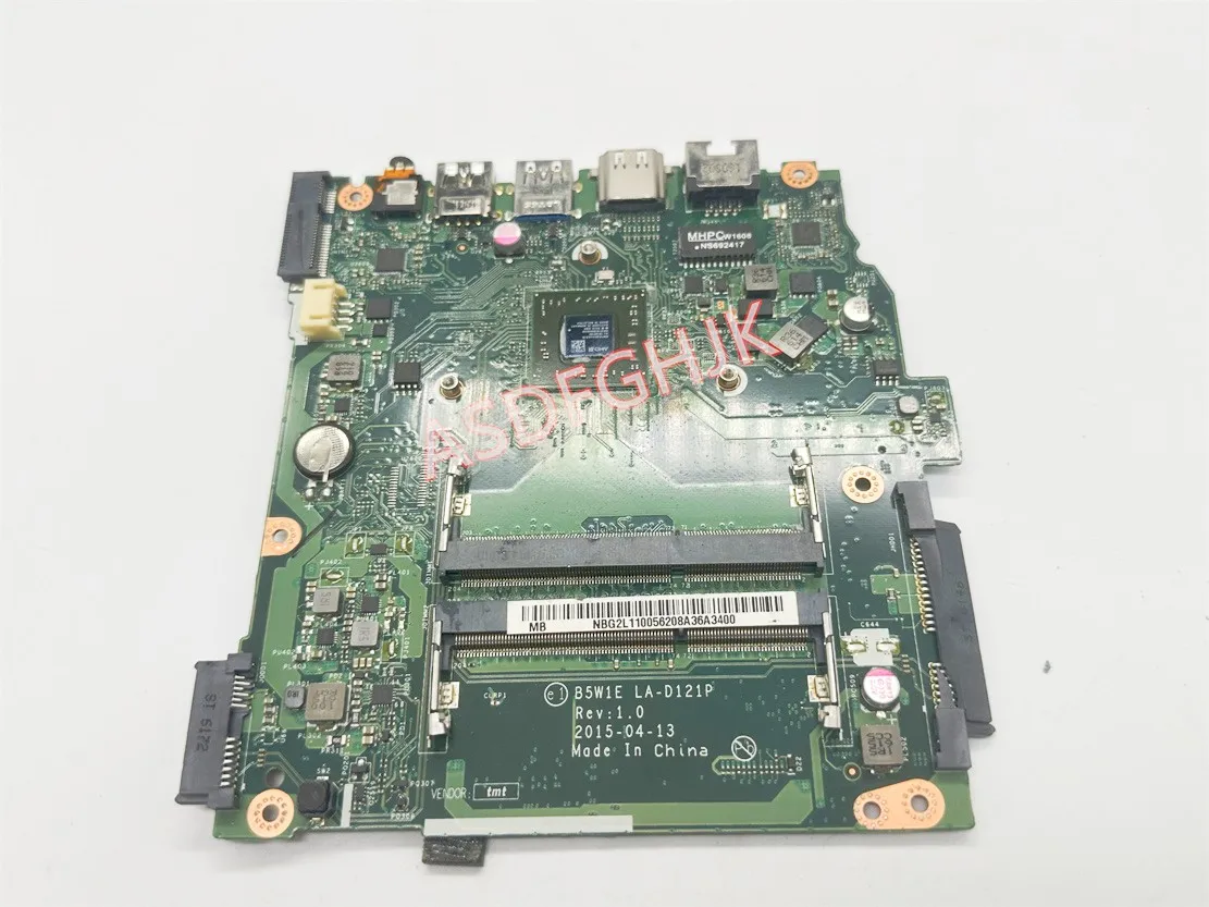 B5W1E LA-D121P For Acer Aspire ES1-522 ES1-521 ES1-520 Laptop Motherboard With CPU DDR3 NBG2L11005 NBG2K11002