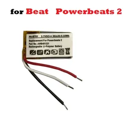 Zamiennik 90mAh AHB481221 bateria do Beates Powerbeat 2 bezprzewodowa bateria 3.7V PB2 3 Powerbeats 3 słuchawki bluetooth