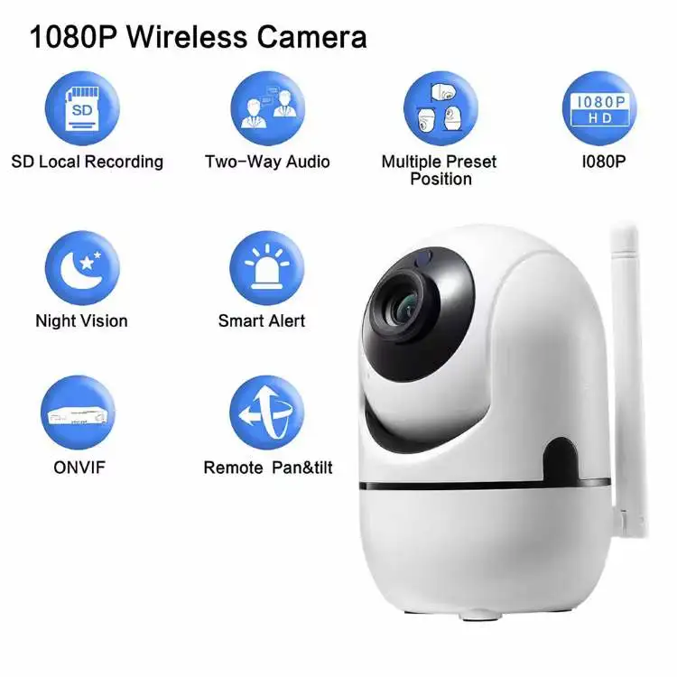 2mp-1080p-ycc365-tuya-app-フルカラーモーション検出-wifi-ptz-ip-ドームカメラ-ai-ヒューマノイドホームセキュリティ-cctv-ベビーモニター
