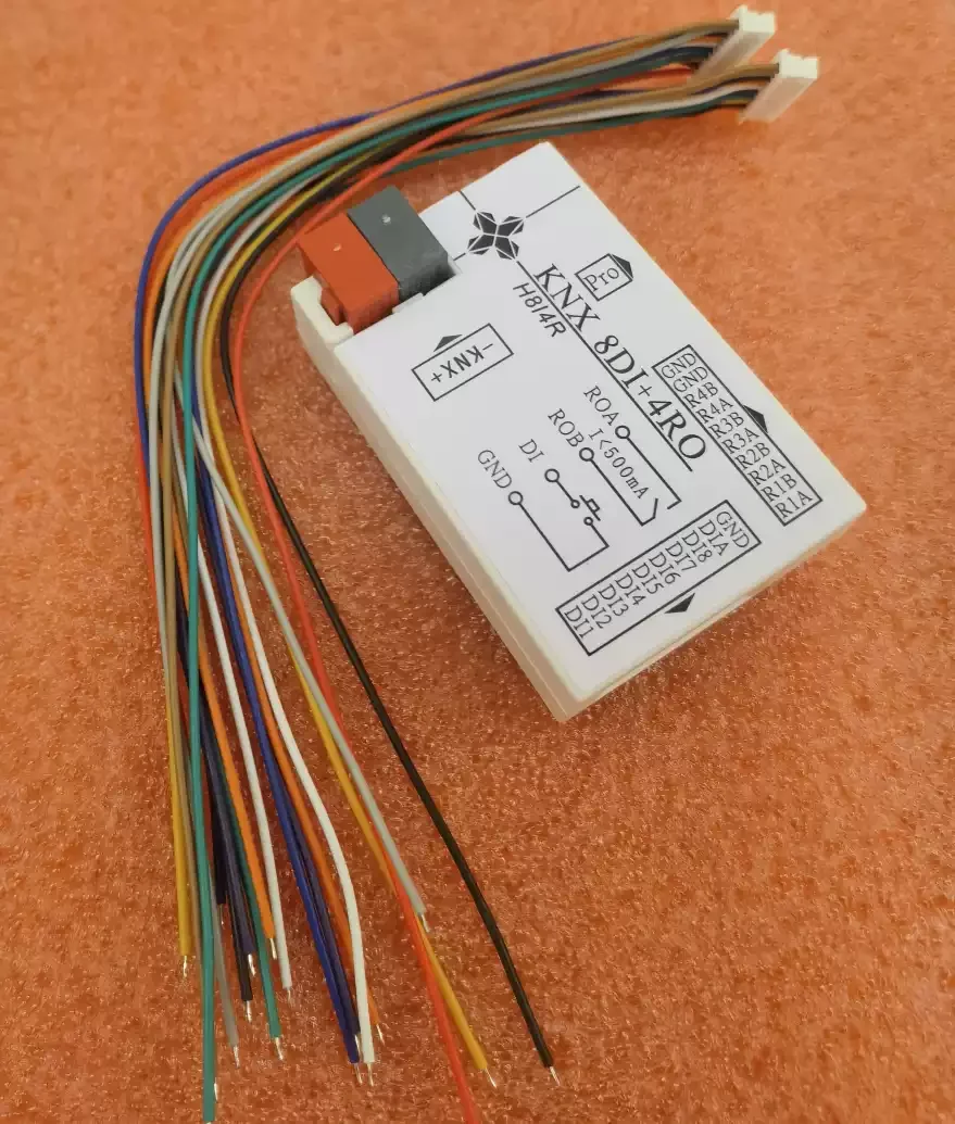 KNX Dry Contact Output Module H8I4R Dry Contact Motor, Dry Contact Curtain KNX Small Relay