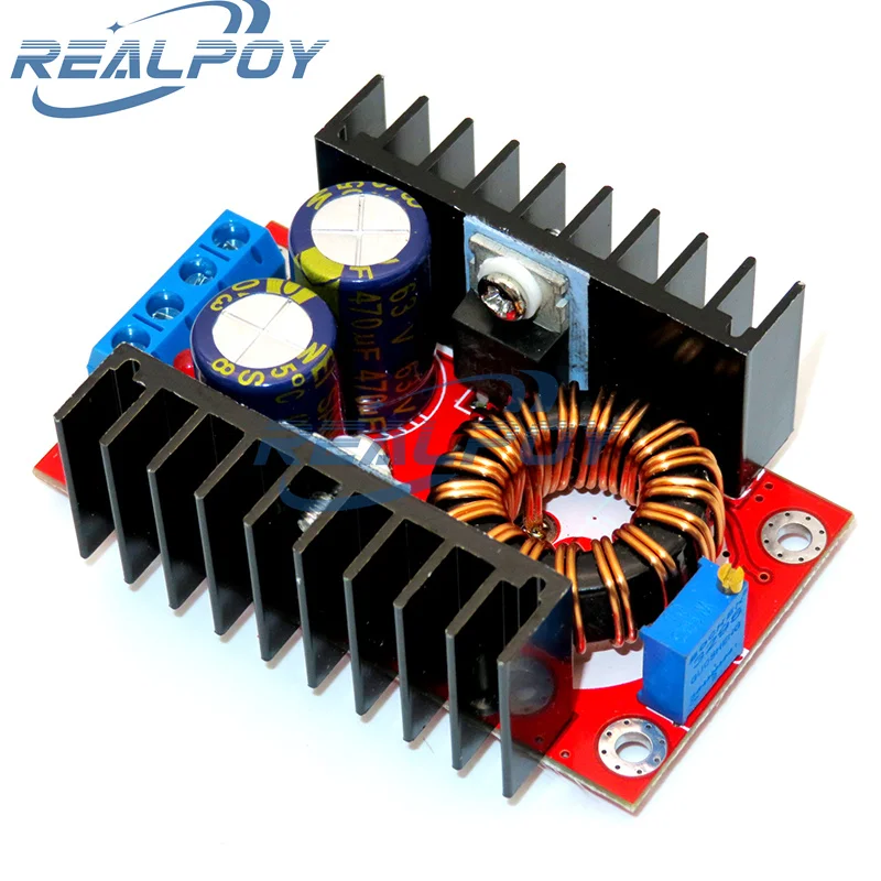 120W DC-DC Boost Converter Step Up Power Supply Module 10-32V To 35-60V 5A Laptop Voltage Charge Board For Arduino