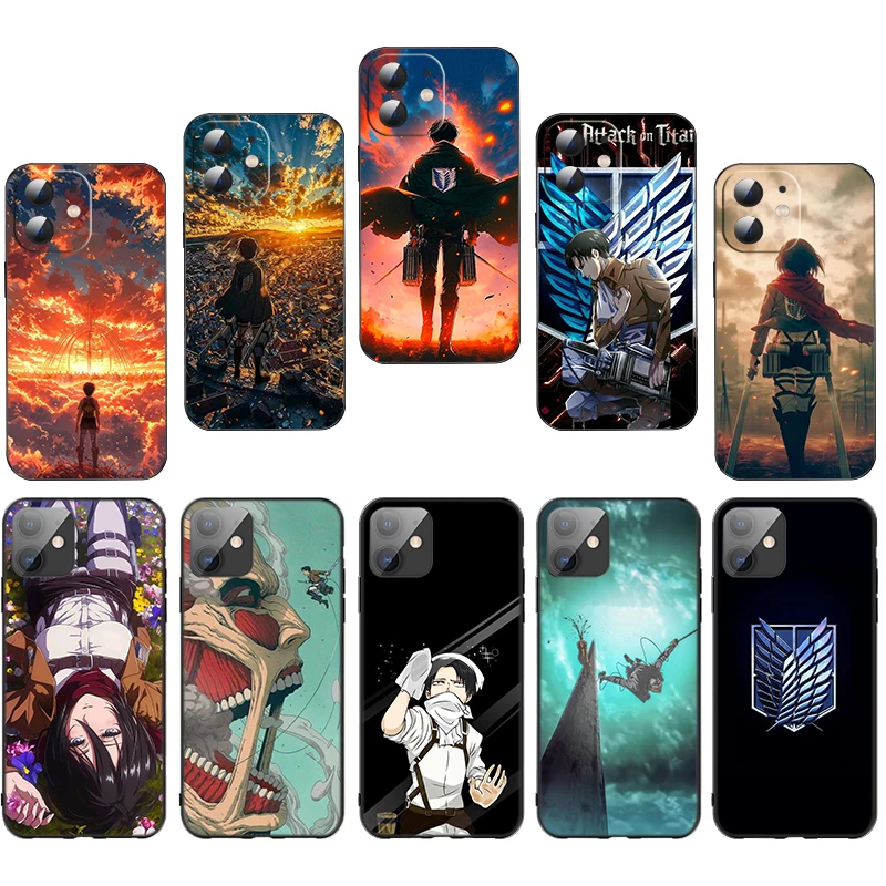 

X42 AttXk on Titan Cartoon Soft Silicone Case for Xiaomi Mi F1 9T Pro A1 5X A2 Lite A3 CC9E 10T Pro 11T 12Pro 12X Caver