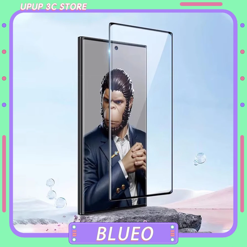 BLUEO S23 Ultra Tempered Glass Screen Protector for S23 Ultra S24 Ultra Anti fall Phone Accessories Customize Gifts