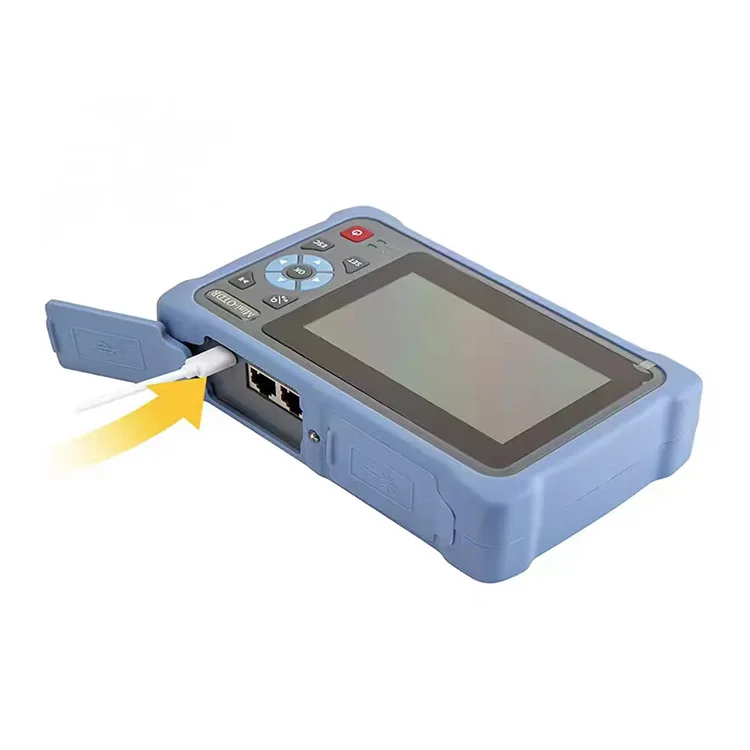 Tester With Optical Power Meter VFL Fiber Optic FTTH NK4000D Single mode Smart Micro OTDR