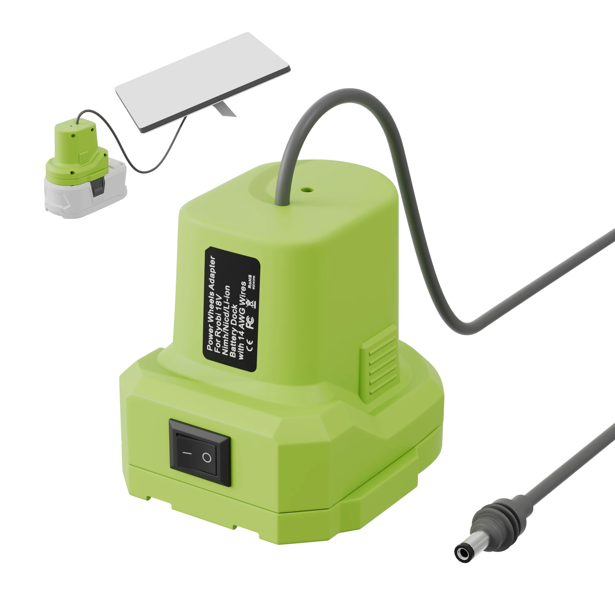 

Accessories Starlink Mini DC Power Adapter Starlink V4 Charger Adapter For Ryobi 18V Battery