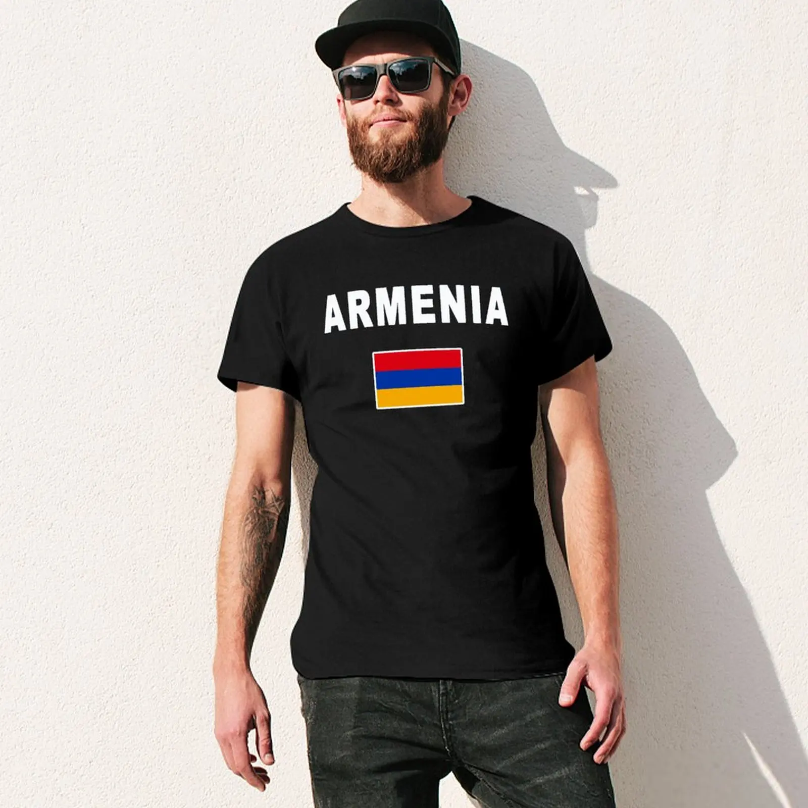 More Design Armenia Flag Armenians Men Tshirt Tees T-Shirt O-neck T Shirts Women Boys Clothing 100% Cotton